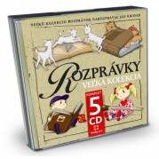 Rozprávky pre detičky, veľká kolekcia 5xCD